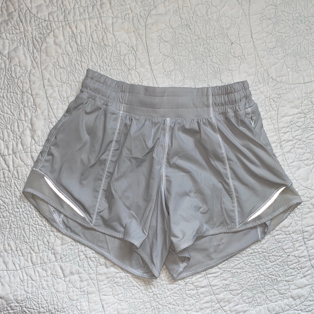 white Lululemon shorts!